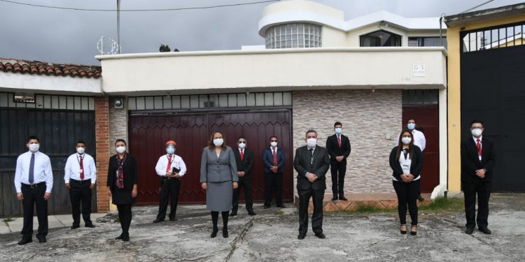 Inauguran agencia fiscal contra el delito de extorsión en Mixco