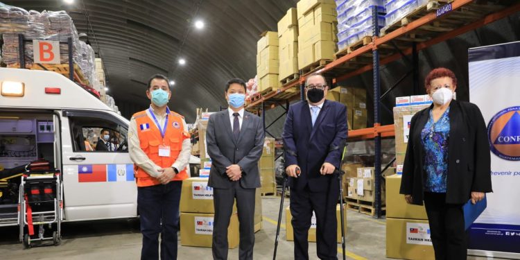 República de China (Taiwán) dona insumos médicos a Guatemala