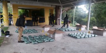 Operativo antinarcótico permite incautar paquetes con mariguana