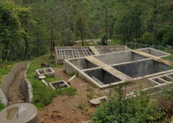 Verifican avances en plantas de tratamiento de aguas residuales en Totonicapán