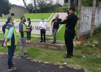 PNC y Municipalidad de Guatemala unen esfuerzos para recuperar espacios en la zona 18