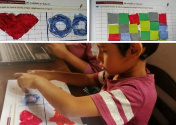 Beneficiarios reciben educación a distancia a través de video, audios y folletos.