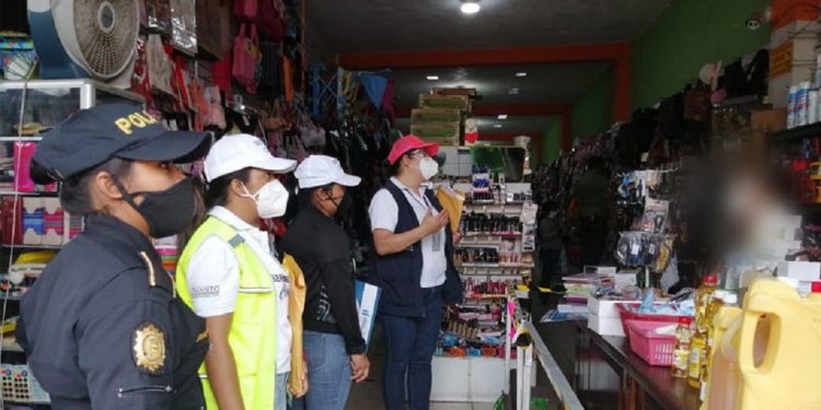 Inspección comercio