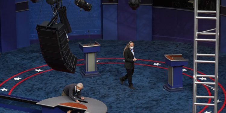 Donald Trump y Joe Biden compartirán escenario en el primer debate presidencial