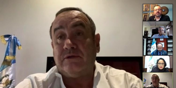 Reunión virtual PAG y ministros