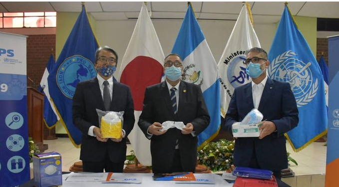 La donación fue de 5 mil equipos de protección personal.