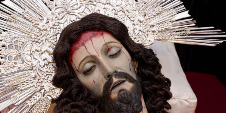 Foto: MCD/ Restauración del Señor Sepultado de Los Altos, Quetzaltenango.