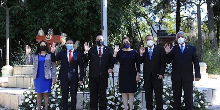 Presidente Giammattei conmemora los 199 años de la independencia de Centroamérica