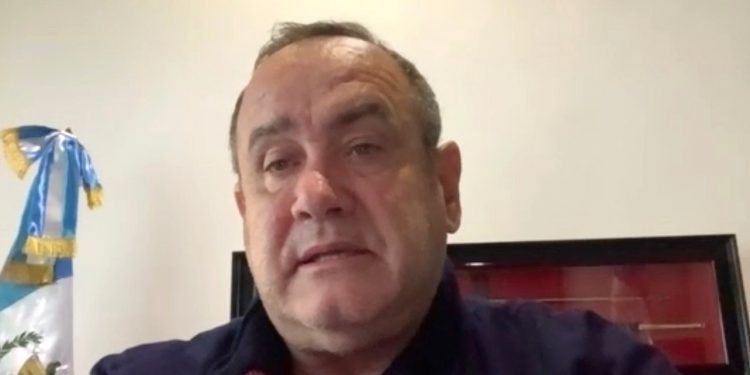 Presidente Alejandro Giammattei