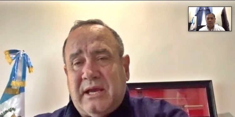 Presidente Alejandro Giammattei