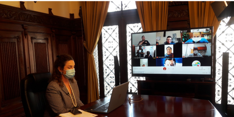 secretaria de Comunicación Social de la Presidencia, Francis María Masek Sánchez.