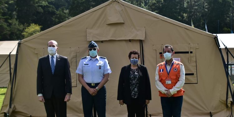 Salud cuenta con dos nuevos hospitales móviles para atender a pacientes con COVID-19