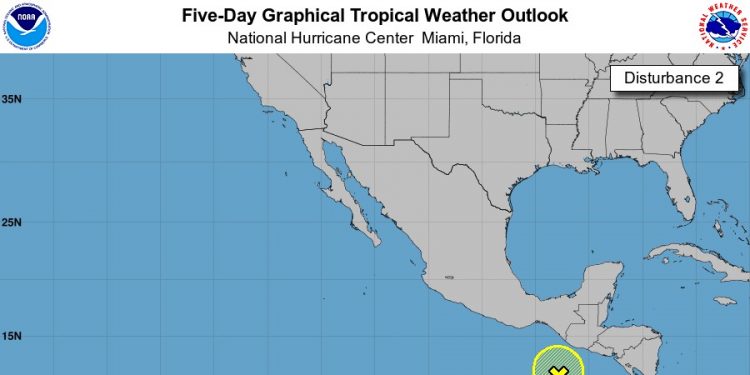 Autoridades dan a conocer que monitorean dos tormentas tropicales