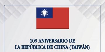 Felicitación a República de China (Taiwán)