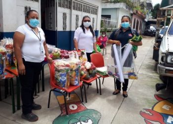 Entrega de alimentos