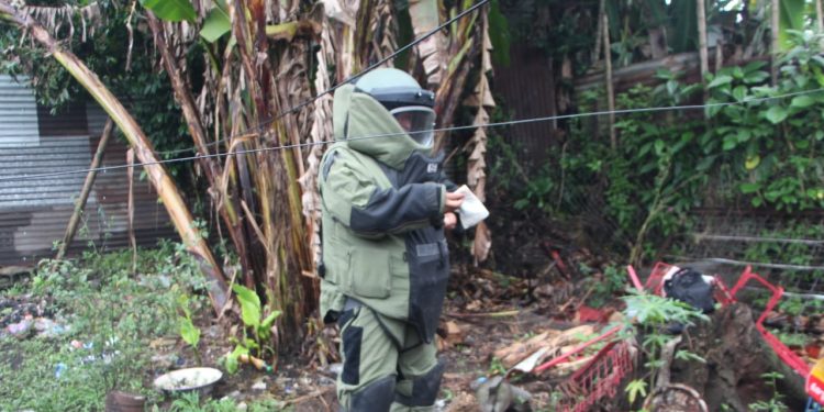 PNC localiza artefactos explosivos durante allanamientos en Alta Verapaz