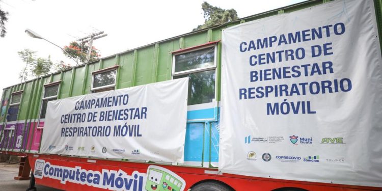 Capamento Centros Bienestar Respiratorio atienden a población de la ciudad capital. Foto: Municipalidad de Guatemala.