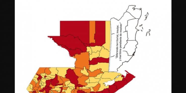 Coronavirus: Guatemala disminuye el número de municipios en alerta roja