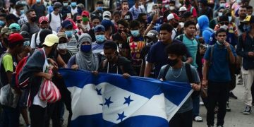 Caravana de migrantes de Honduras