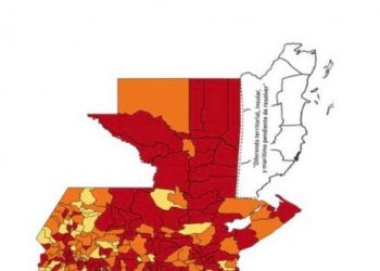 Guatemala redujo el número de municipios en rojo con coronavirus