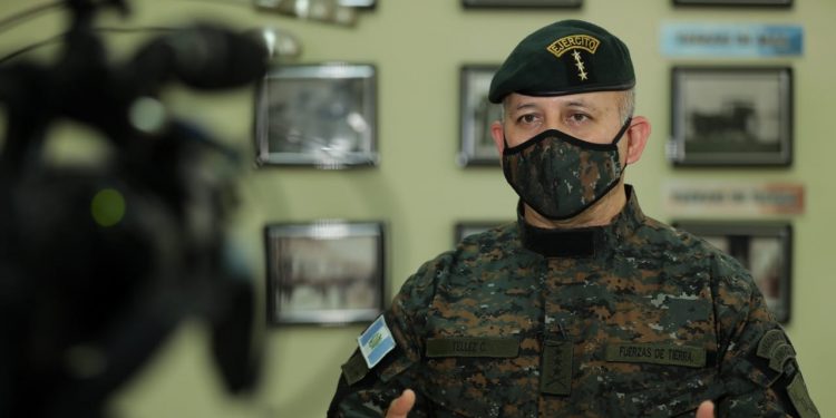 Rubén Tellez, portavoz del Ejército