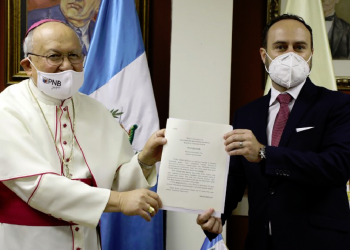 Guatemala recibe copia de estilo para presentación de nuncio apostólico