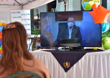 Presidente Giammattei: “Apostar por nuestros niños es construir un mejor futuro”