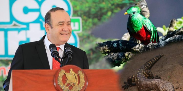 presidente Giammattei conservación de especies