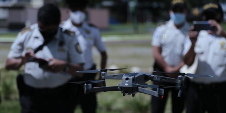 Fortalecen capacidades de la PNC en el uso de drones