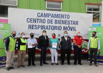 Habitan centro de bienestar respiratorio móvil para población de zona 25.