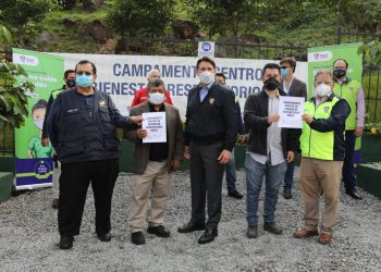 Instalan Centro de Bienestar Respiratorio Móvil en Parque Ecológico D-3 en zona18.