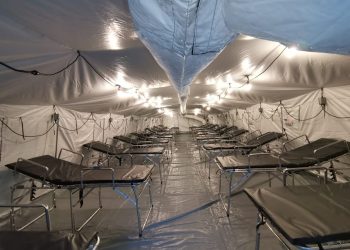 Instalan hospital móvil en Alta Verapaz