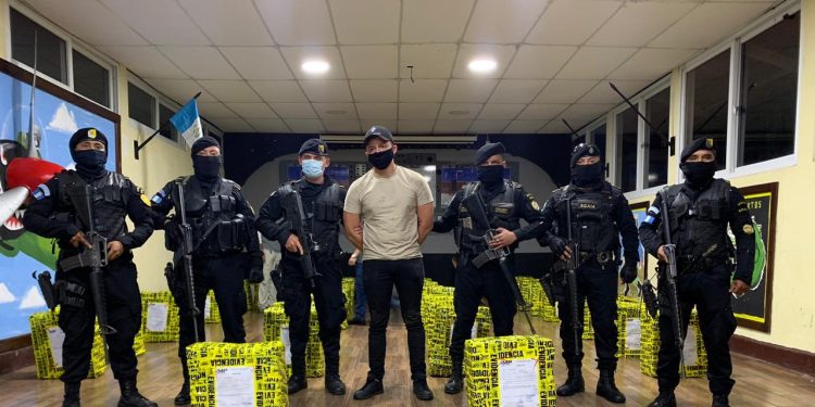 Cocaína incautada en Retalhuleu está valorada en 14 millones de dólares