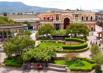Parque de Quetzaltenango./Foto: Conociendo Guatemala.