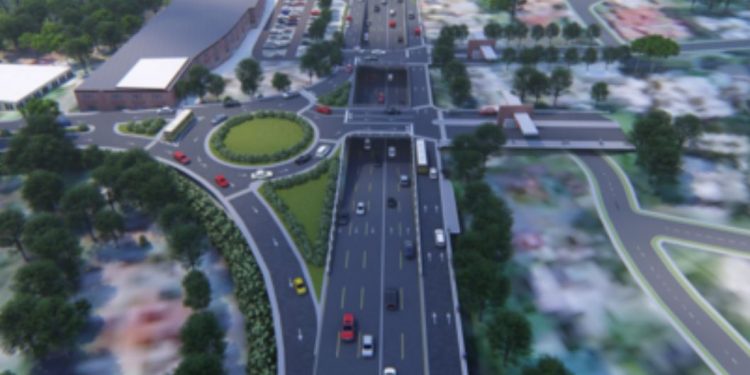 Paso a desnivel Lanvidar zona 15 y 16