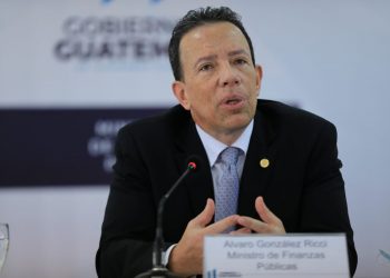 Alvaro González Ricci, Ministro de Finanzas