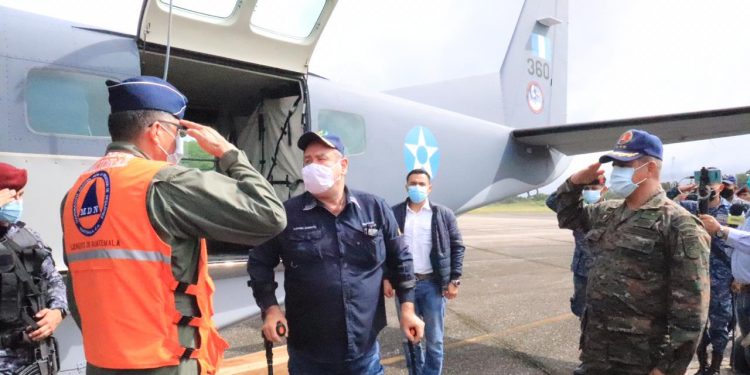 Presidente Giammattei: “Vamos a continuar con la ayuda humanitaria”