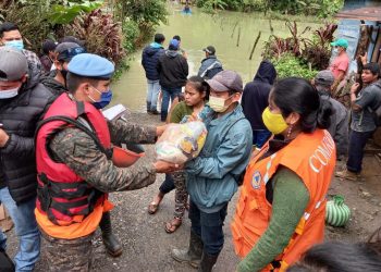 Llegan los víveres para damnificados en  Alta Verapaz