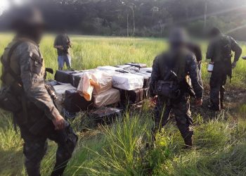 Cocaína localizada en Petén está valorada en más de 20 millones de dólares