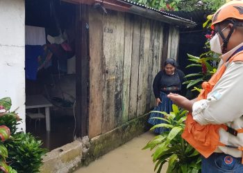 Tormenta tropical Eta afecta los departamentos de Izabal, Petén y Alta Verapaz