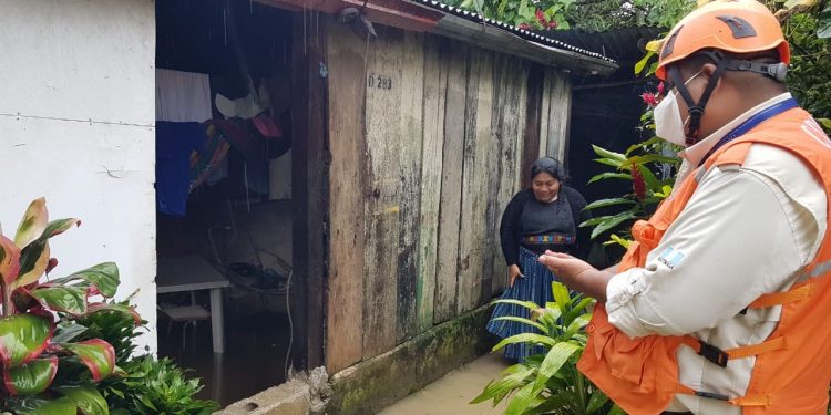 Tormenta tropical Eta afecta los departamentos de Izabal, Petén y Alta Verapaz