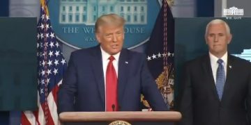 Presidente de EE. UU. celebra la histórica cotización del Dow Jones