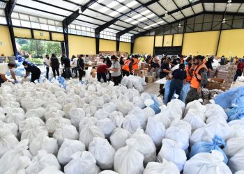 Prevén culminar este martes con el embalaje de 50 mil bolsas de alimentos