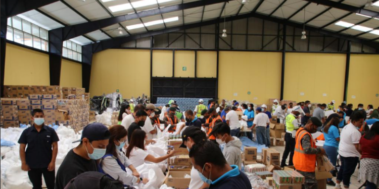 Mides agradece el apoyo brindado para elaboración de bolsas de alimentos