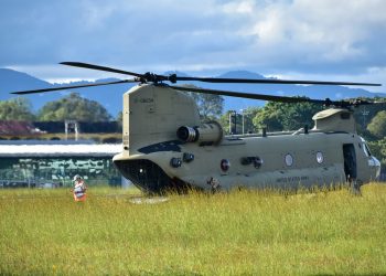 Guatemala recibe asistencia aérea de Estados Unidos