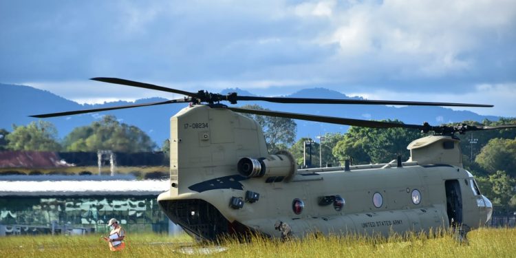 Guatemala recibe asistencia aérea de Estados Unidos