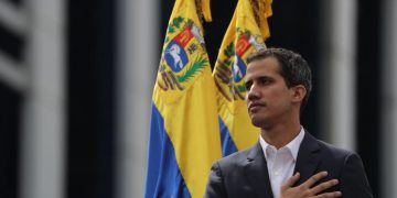 jefe del Parlamento venezolano, Juan Guaidó
