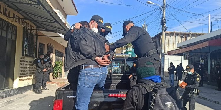 Realizan operativo a gran escala contra extorsionistas