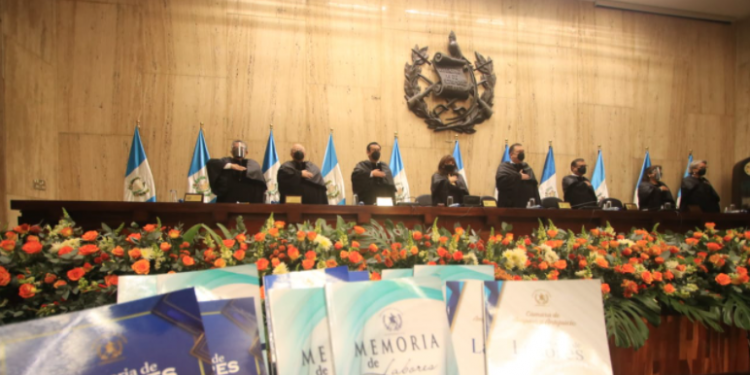 Corte Suprema de Justicia presenta memoria de labores del período 2019-2020