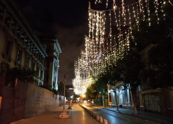 El Paseo de la Sexta se iluminará para las fiestas de fin de año